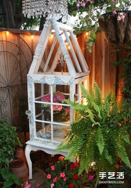 家里的旧家具怎么处理 旧家具改造花盆花架DIY