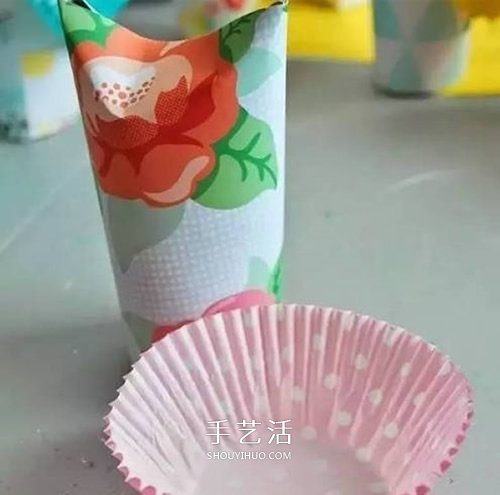 幼儿园猫头鹰小制作 卷纸筒和蛋糕纸巧利用