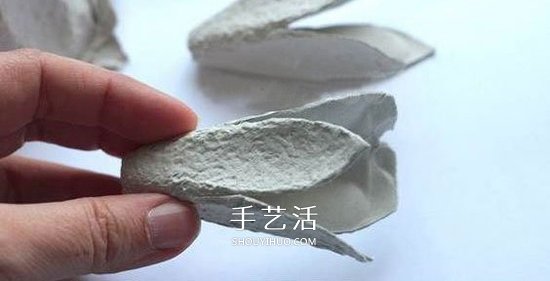 幼儿园手工花环怎么做 小清新鸡蛋托花环DIY