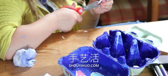 幼儿园海洋工艺品手工制作图片