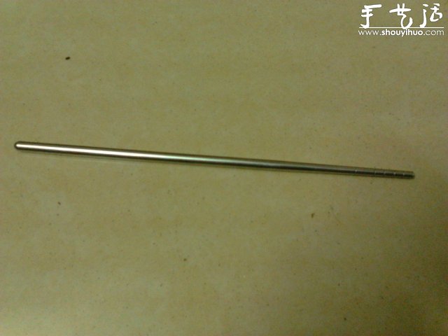 不锈钢筷子DIY飞镖 飞镖的制作方法