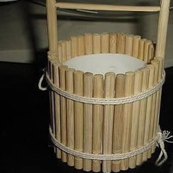 一次性筷子变废为宝手工制作小水桶