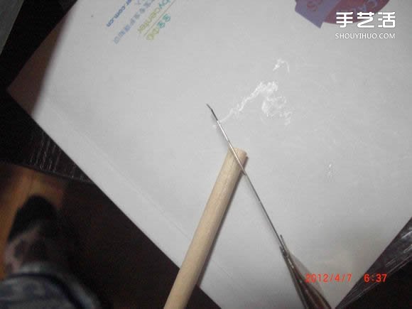 筷子和竹签制作埃菲尔铁塔模型的详细图解教程