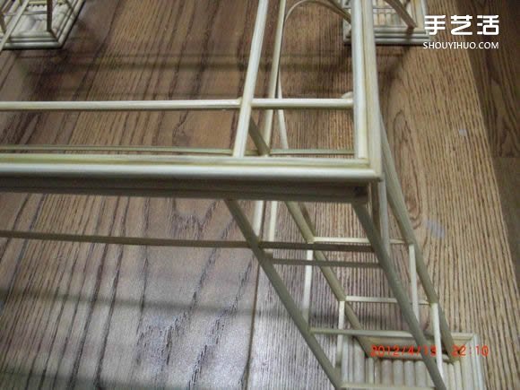 筷子和竹签制作埃菲尔铁塔模型的详细图解教程