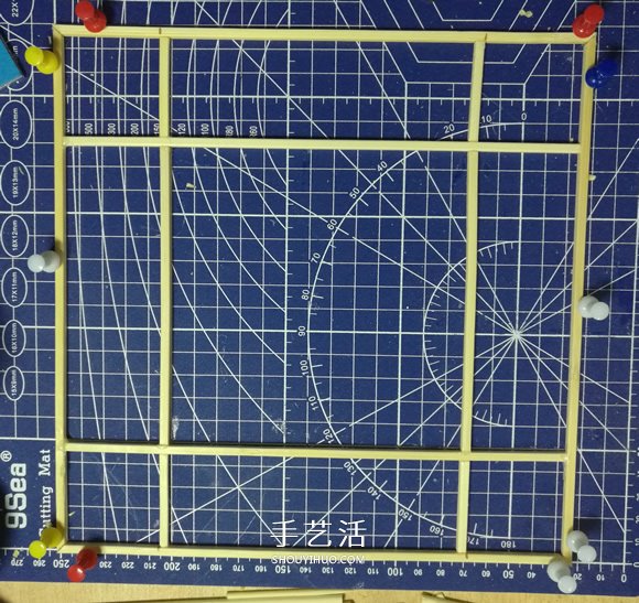 竹签手工制作埃菲尔铁塔模型的详细图解教程