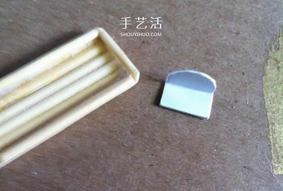 烤串竹签废物利用 手工制作迷你浮桥船的方法