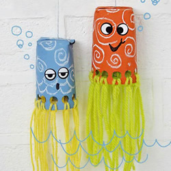 儿童房间章鱼挂饰的制作方法 简单又可爱！
