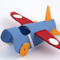 幼儿园手工制作卷纸筒飞机的做法教程