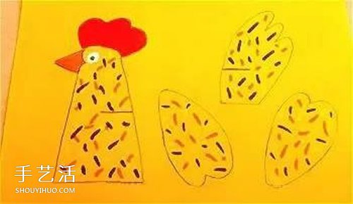 幼儿园孵蛋的母鸡制作 卷纸筒做母鸡的方法