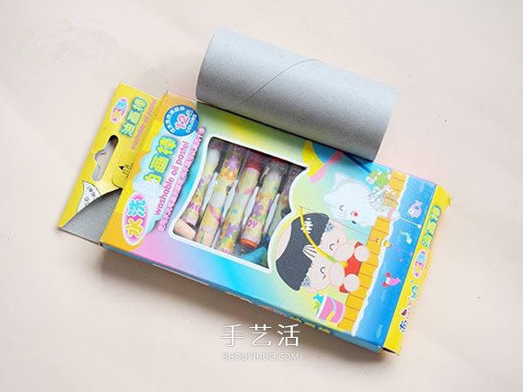 卷纸筒娃娃手工制作 简单卷纸筒做人偶的教程