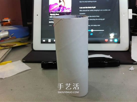 卫生纸筒的废物利用 手工DIY制作卫生纸婚纱