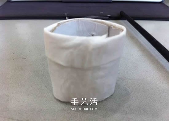 卫生纸筒的废物利用 手工DIY制作卫生纸婚纱