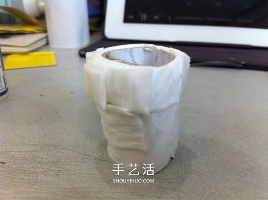 卫生纸筒的废物利用 手工DIY制作卫生纸婚纱