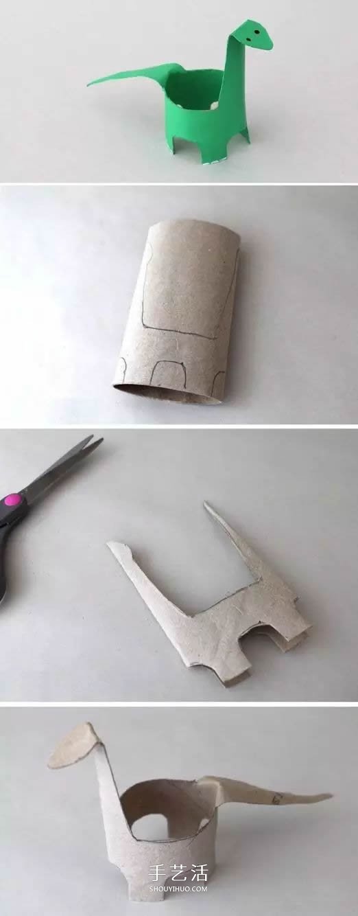 简单幼儿环保小制作 卫生纸卷芯废物利用大全