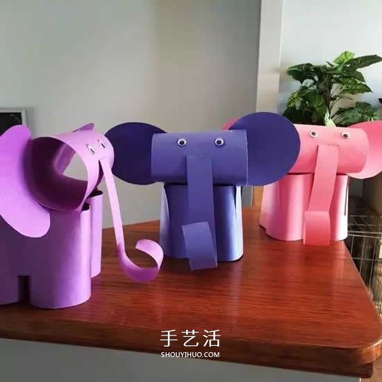 简单幼儿环保小制作 卫生纸卷芯废物利用大全