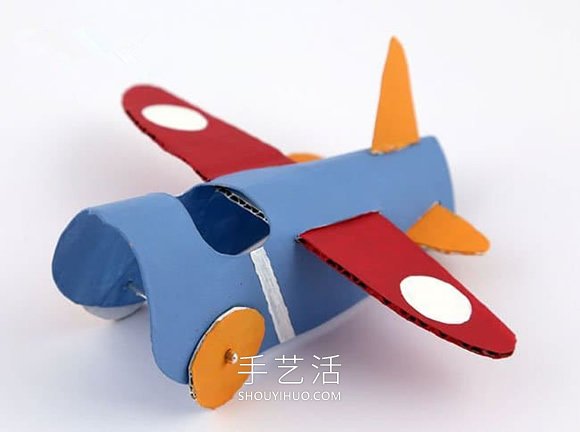 幼儿园手工制作卷纸筒飞机的做法教程