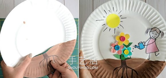 春天有趣手工艺品制作 让孩子种出美丽小花！