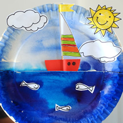手工做帆船玩具的方法 可以让它在大海上航行