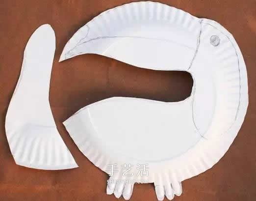 餐盘做鹦鹉波弟的方法 简单餐盘鹦鹉制作方法