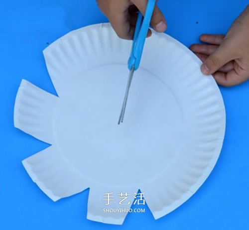 幼儿手工做向日葵的方法 纸盘向日葵制作图片