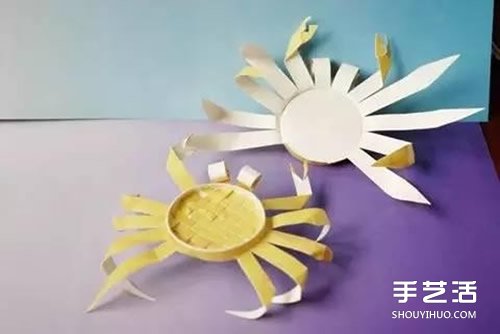 幼儿园螃蟹模型制作 一次性纸杯做螃蟹的教程