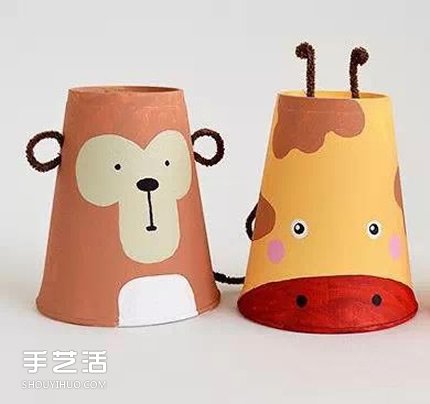 纸杯小动物手工制作 纸杯手工制作大全动物