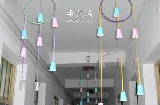 幼儿园纸杯吊饰手工制作 简单纸杯做吊饰的图片