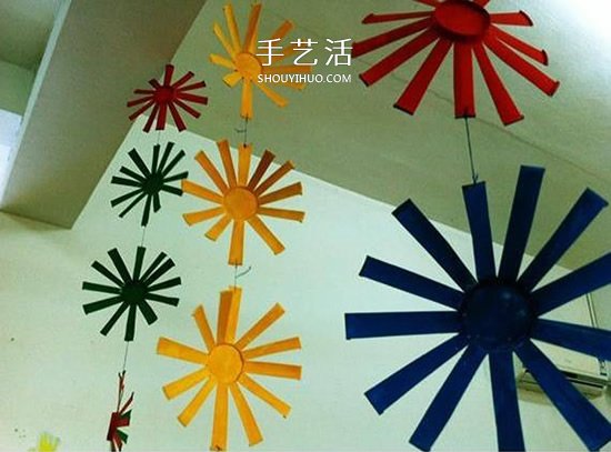 幼儿园纸杯吊饰手工制作 简单纸杯做吊饰的图片