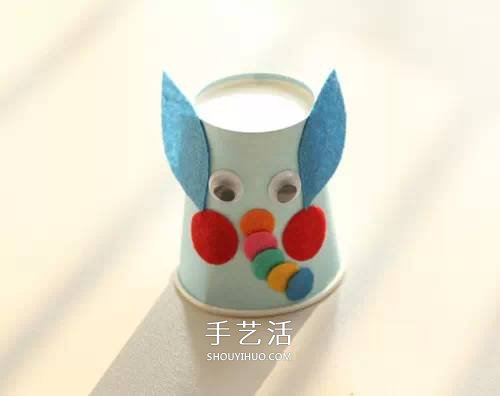 创意纸杯手工制作图片 用纸杯做可爱小动物