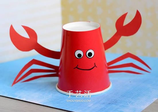 怎么简单做小螃蟹教程 幼儿手工制作纸杯螃蟹