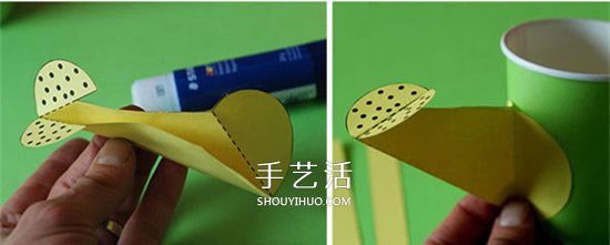 一次性纸杯制作洒水壶 幼儿手工洒水壶的做法