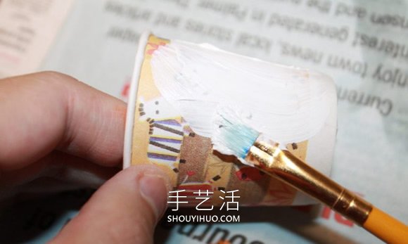 简单纸杯松鼠手工制作图片