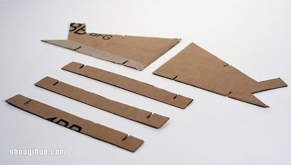 硬纸板制作笔记本散热架的方法图解教程