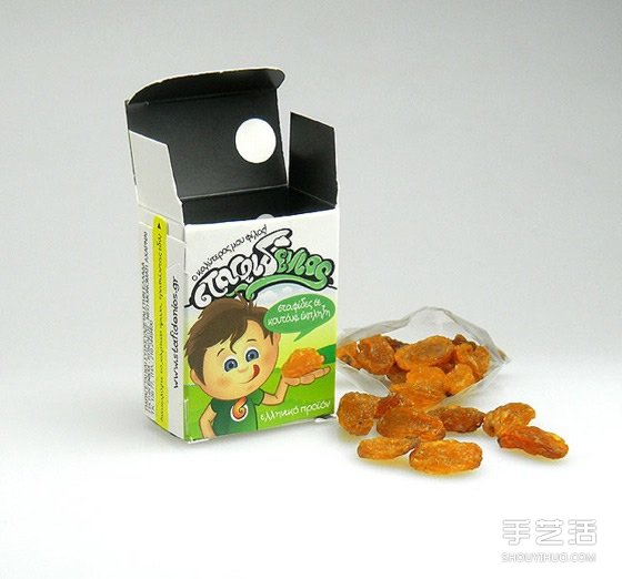 好吃又好玩！ 自带折纸分解图的创意包装盒