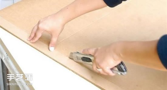 幼儿露营车手工制作 简单瓦楞纸露营车的做法