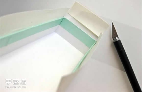 纸盒制作收纳架的教程 纸板收纳架手工制作