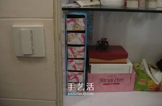 自制带抽屉首饰盒方法 饮料盒和纸箱做收纳盒