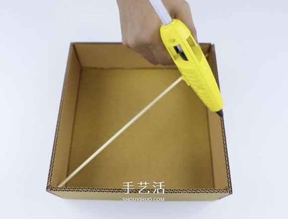 瓦楞纸板手工制作平衡棋盘玩具教程