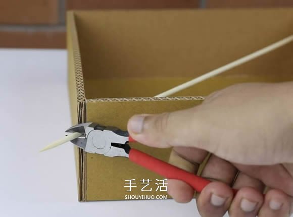 瓦楞纸板手工制作平衡棋盘玩具教程