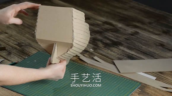 超逼真海盗船模型制作视频 仅仅用了硬纸板！