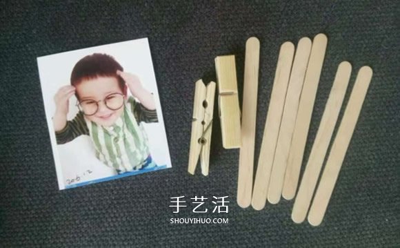 怎么用雪糕棍做相框 冰棒棍相框DIY制作方法