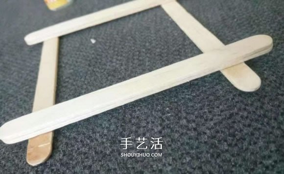 怎么用雪糕棍做相框 冰棒棍相框DIY制作方法