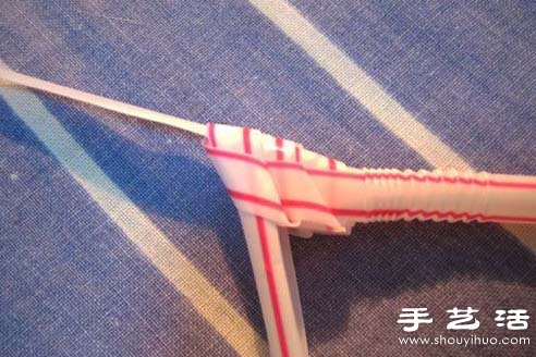 吸管手工制作对虾图解教程