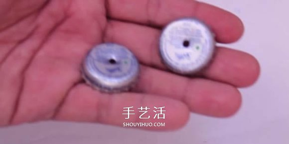 自制两轮橡皮筋动力车玩具的制作方法图解