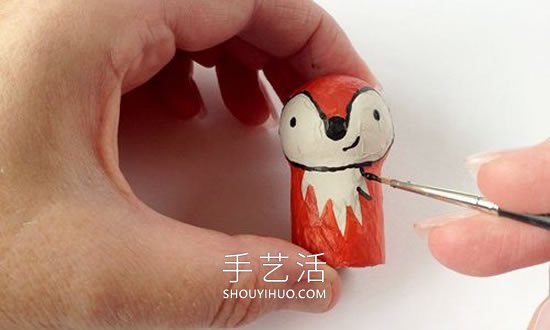 红酒瓶塞废物利用制作口袋玩偶的做法教程