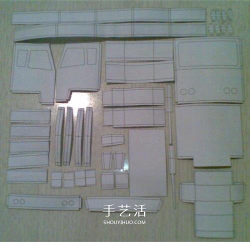 易拉罐手工制作油罐车模型的方法图解