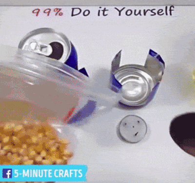 易拉罐自制爆米花机 如何制作简易爆米花机
