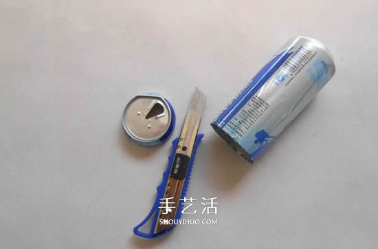 用易拉罐做灯罩 DIY制作简易台灯的方法教程