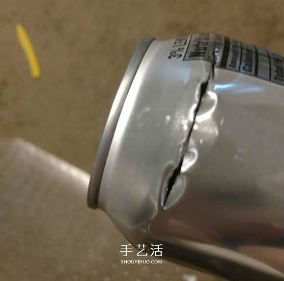 易拉罐变废为宝 DIY制作金属浮雕艺术装饰品