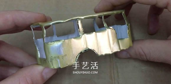 易拉罐手工制作吉普车模型图解教程
